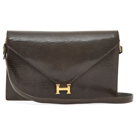 hermes lizard bag|hermes exotic leather bag.